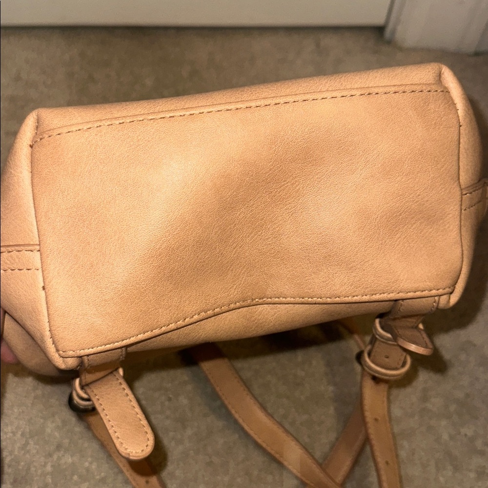 Universal Thread Faux Leather Backpack Purse - image 3